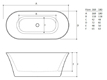 Whirlpoolbadewanne Fiore 160 / 180