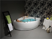 Whirlpoolbadewanne Linea