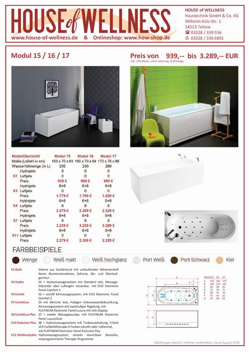 whirlpoolbadewanne modul-15-17