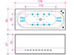 Whirlpoolbadewanne Modul