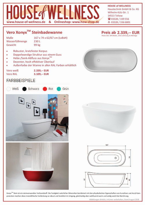 whirlpoolbadewanne vero